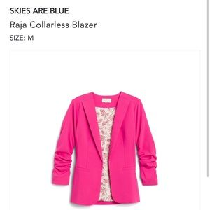 NWT Skies Are Blue Blazer